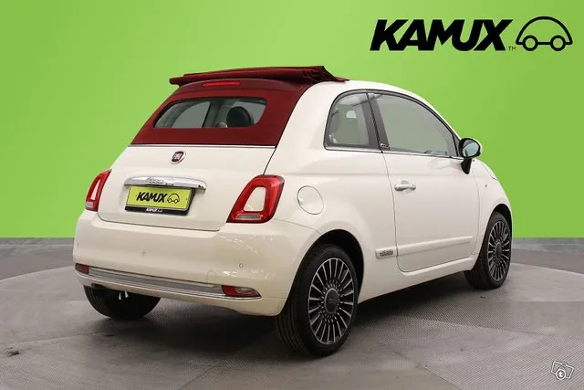 Fiat 500C TwinAir 85hv Lounge Start&Stop / Nahkaverhoilu Image 4